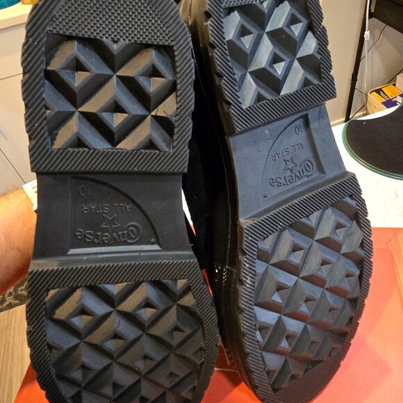 CONVERSE MENS'S CHUCK 70 MID CHUKKA NATIONAL SUEDE BLACK A16370C SIZE US 10 NEW - Picture 10 of 16